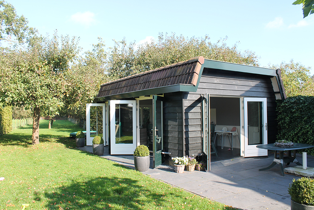 Nieuwbouw tuinhuis in Nijkerk — projectfoto 1